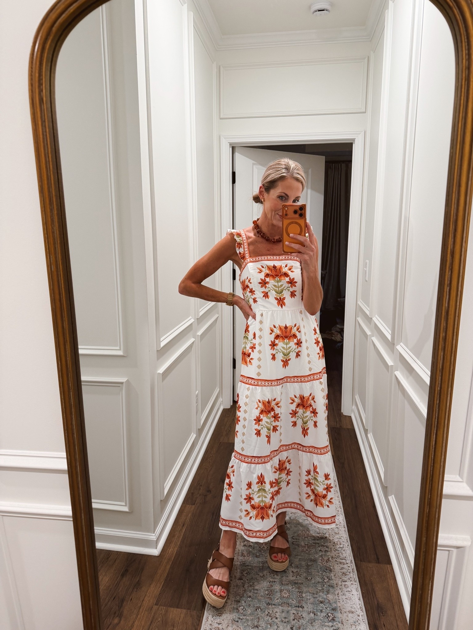Church OOTD - @Cupshe dress. 

Don’t forget you can use my code Athena 15 and receive a discount when you spend over $75