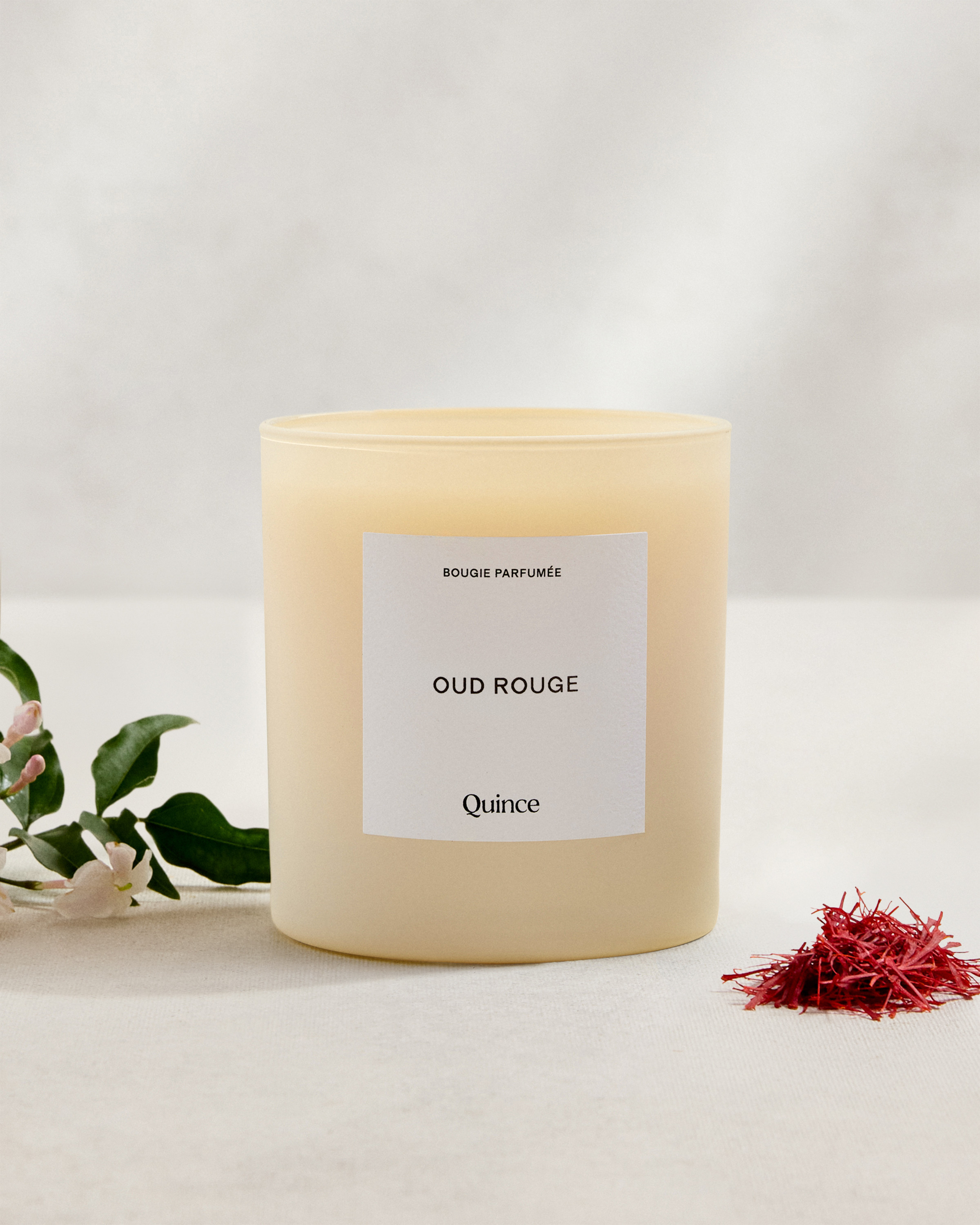Quince | Oud Rouge Candle, Plant-Based Wax | Quince