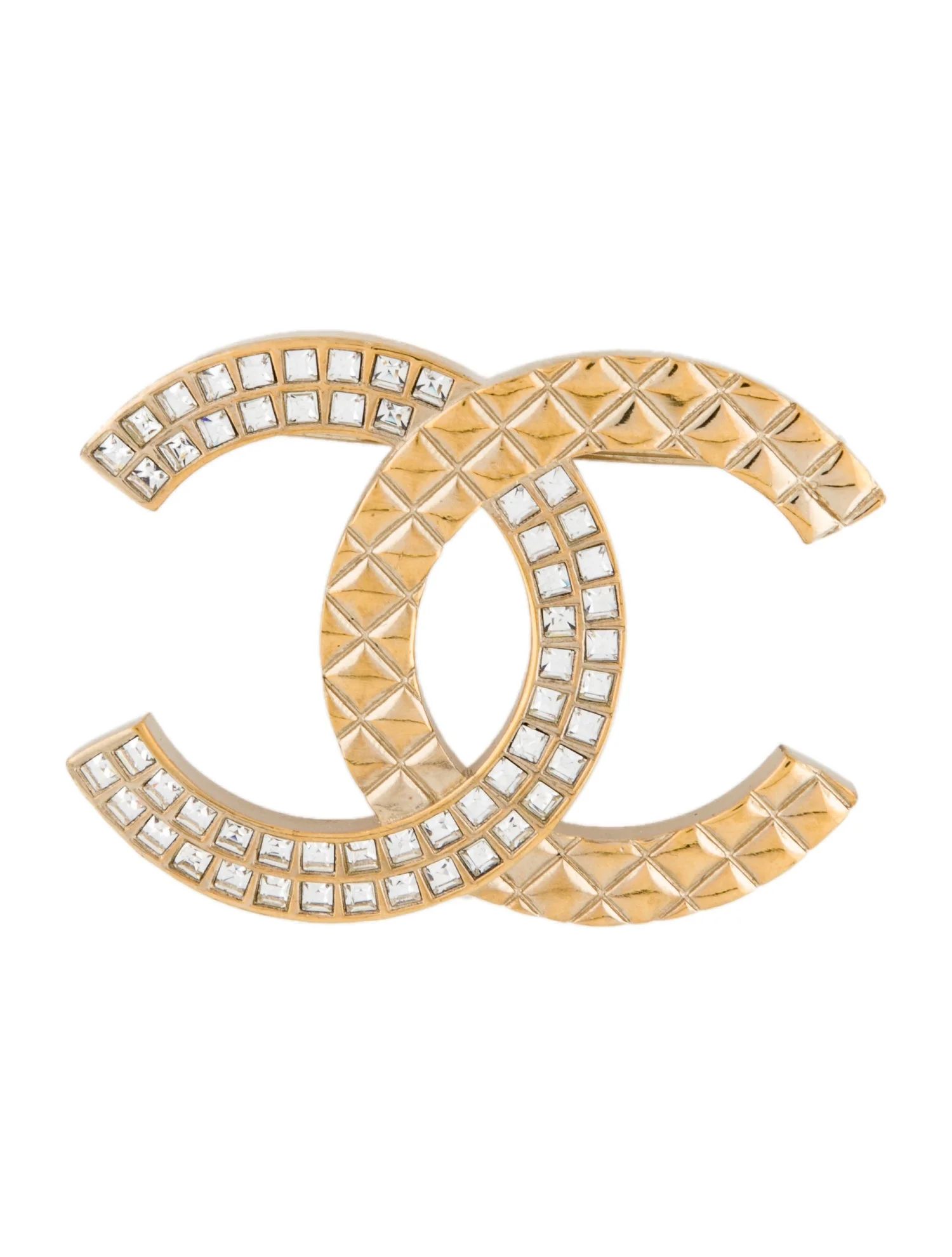 Strass CC Brooch | The RealReal