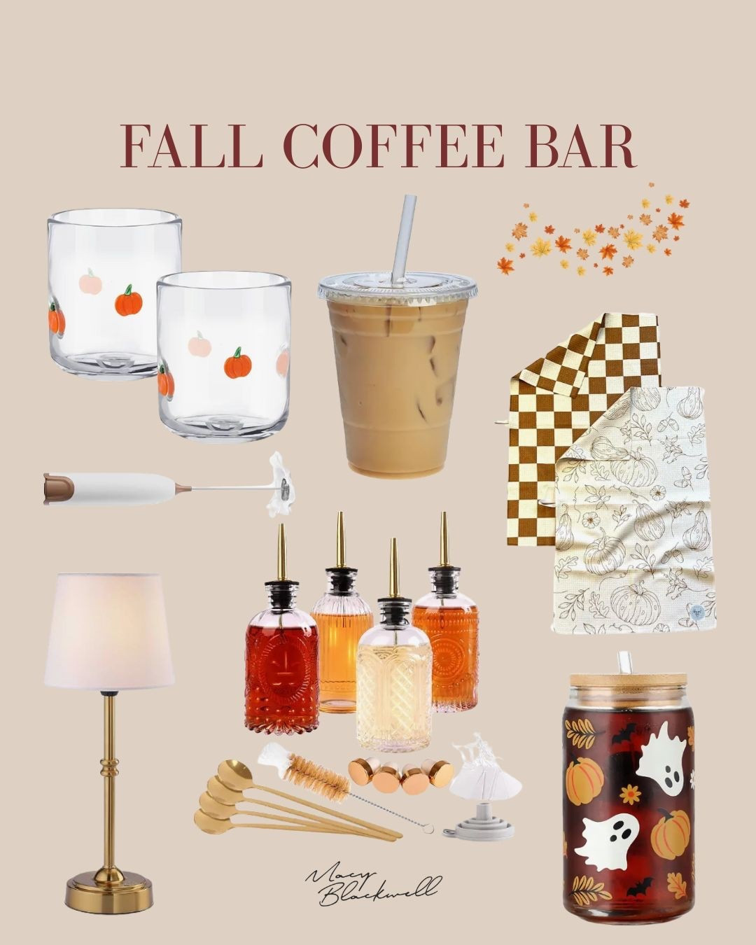 Fall coffee bar
Fall kitchen 
Coffee decor 
Fall decor 
Iced coffee

#LTKSeasonal #LTKHome