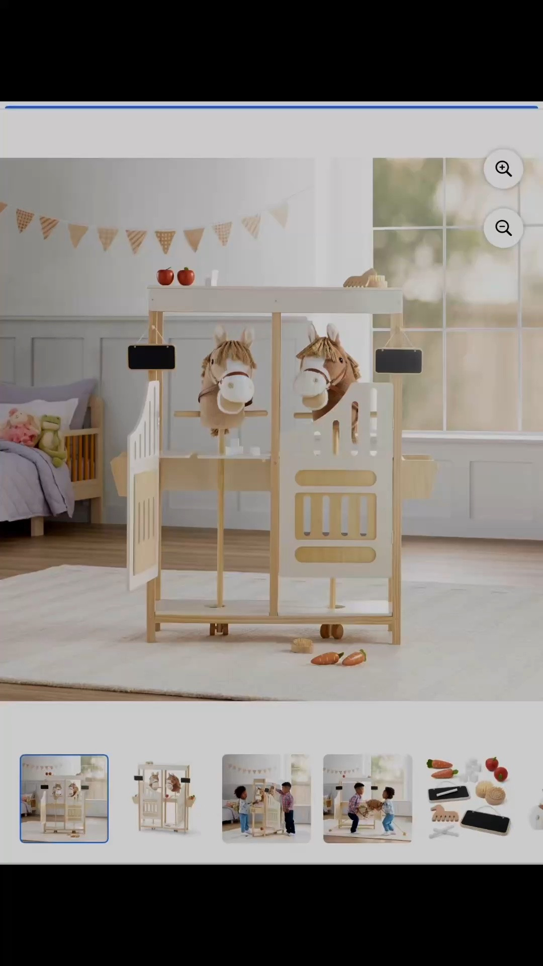 Calling it now… this could be one of THE toys for Christmas this year 👀🐴

Sam’s Club just dropped this Member’s Mark wooden horse stable online and I had to share because how cute is this?! I haven’t spotted it in stores yet, but it’s available to order online now. I’ll link it in my bio!

#SamsClubFinds #SamsClubToys #ChristmasToys #ChristmasGiftIdeas #HorseLover