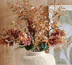 Faux Mixed Olive and Hydrangea Bundle | Pottery Barn (US)