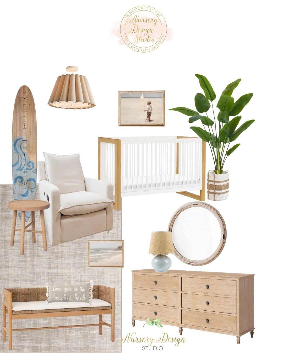 Coastal nursery inspiration 

#LTKHome #LTKKids #LTKBump