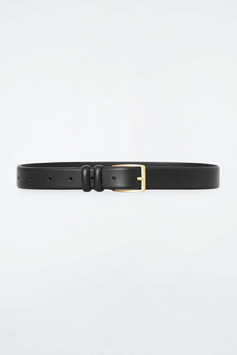 CLASSIC LEATHER BELT - BLACK - Belts - COS | COS (US)