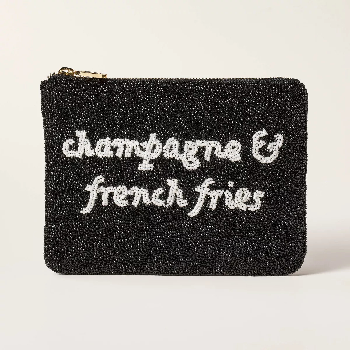 Champagne & French Fries Beaded Clutch - kate spade new york x Target Black/White | Target