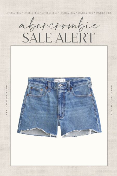 My favorite denim shorts! My code AFLOVERLY will get you an extra 15% off these shorts this weekend! 

Loverly Grey, denim shorts, Abercrombie sale finds 

#LTKSeasonal #LTKsalealert #LTKfindsunder50