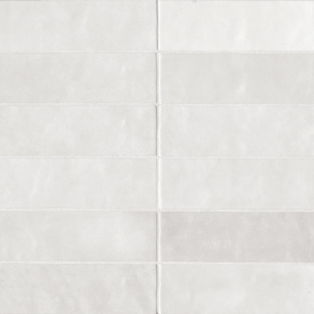 Cloe 2.5" x 8" Ceramic Tile in White | Bedrosians Tile & Stone