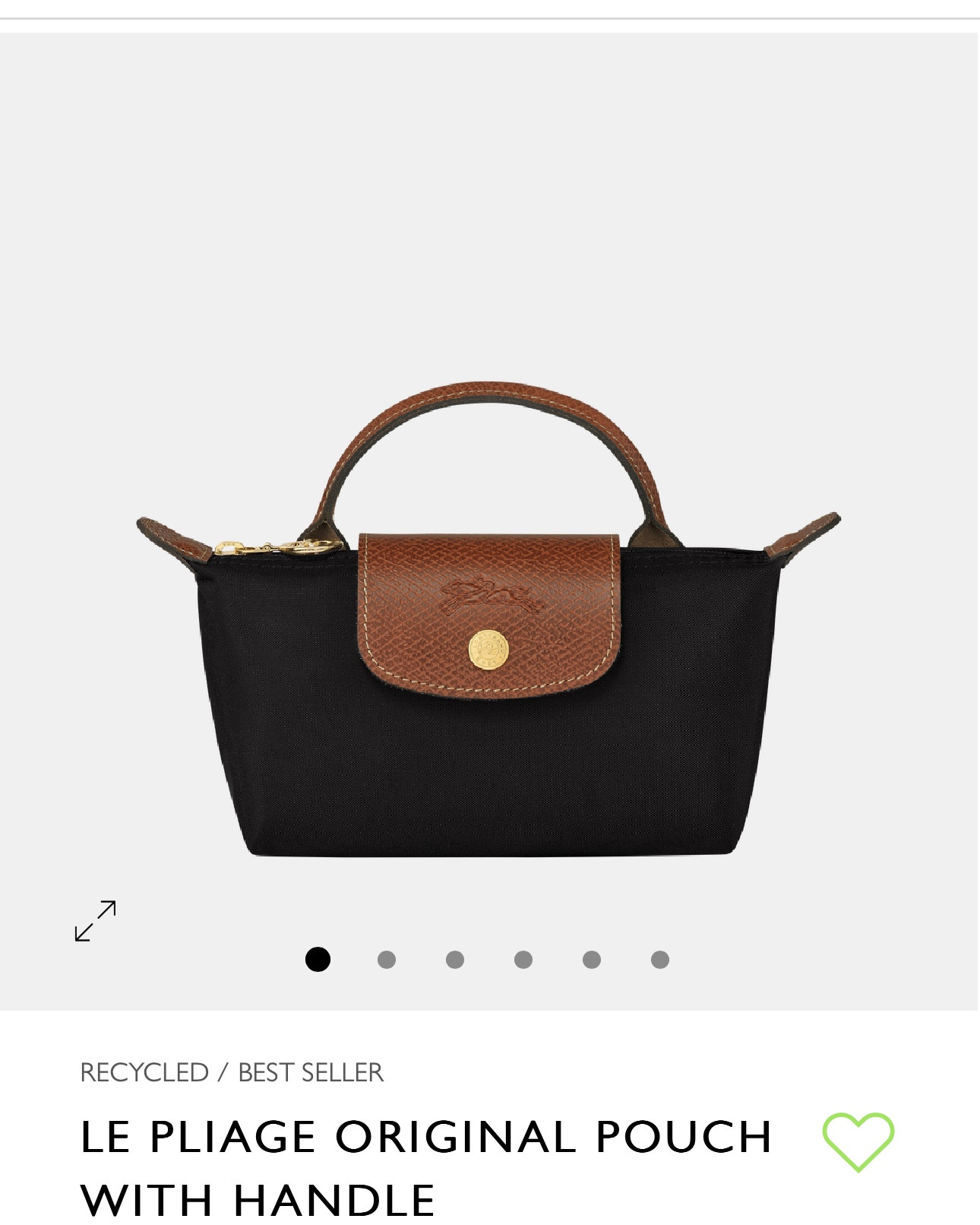 Longchamp Le Pliage Original Mini Pouch

#LTKFindsUnder100 #LTKItBag #LTKGiftGuide