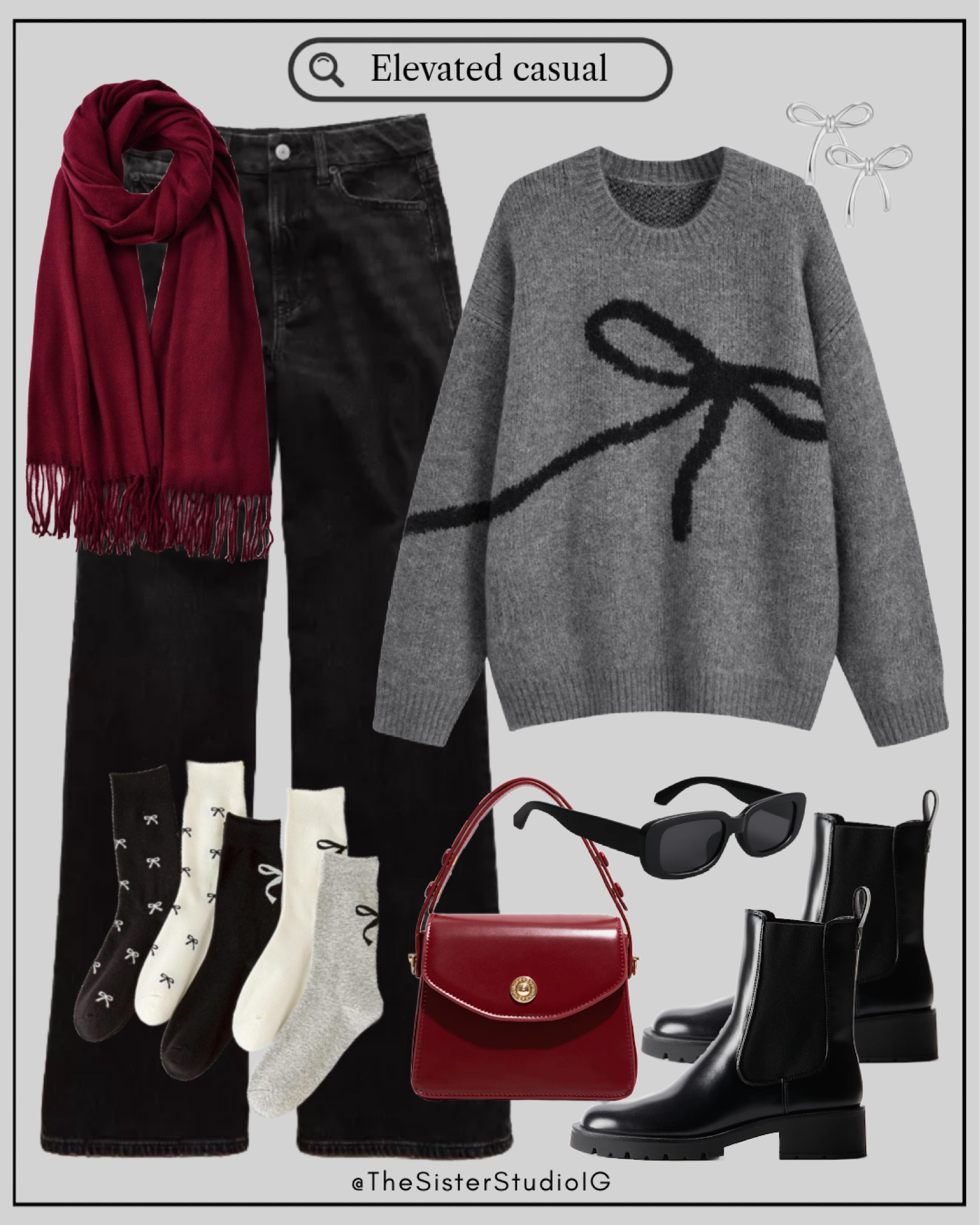 Elevated casual outfit. This bow sweater is precious and I’m loving this little burgundy purse!✨


#LTKFindsUnder50 #LTKWorkwear #LTKStyleTip