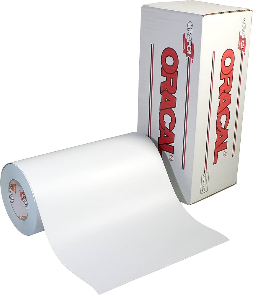 ORACAL 651 Permanent Matte Vinyl (12"x6FT Matte, White) (Original Version) | Amazon (US)