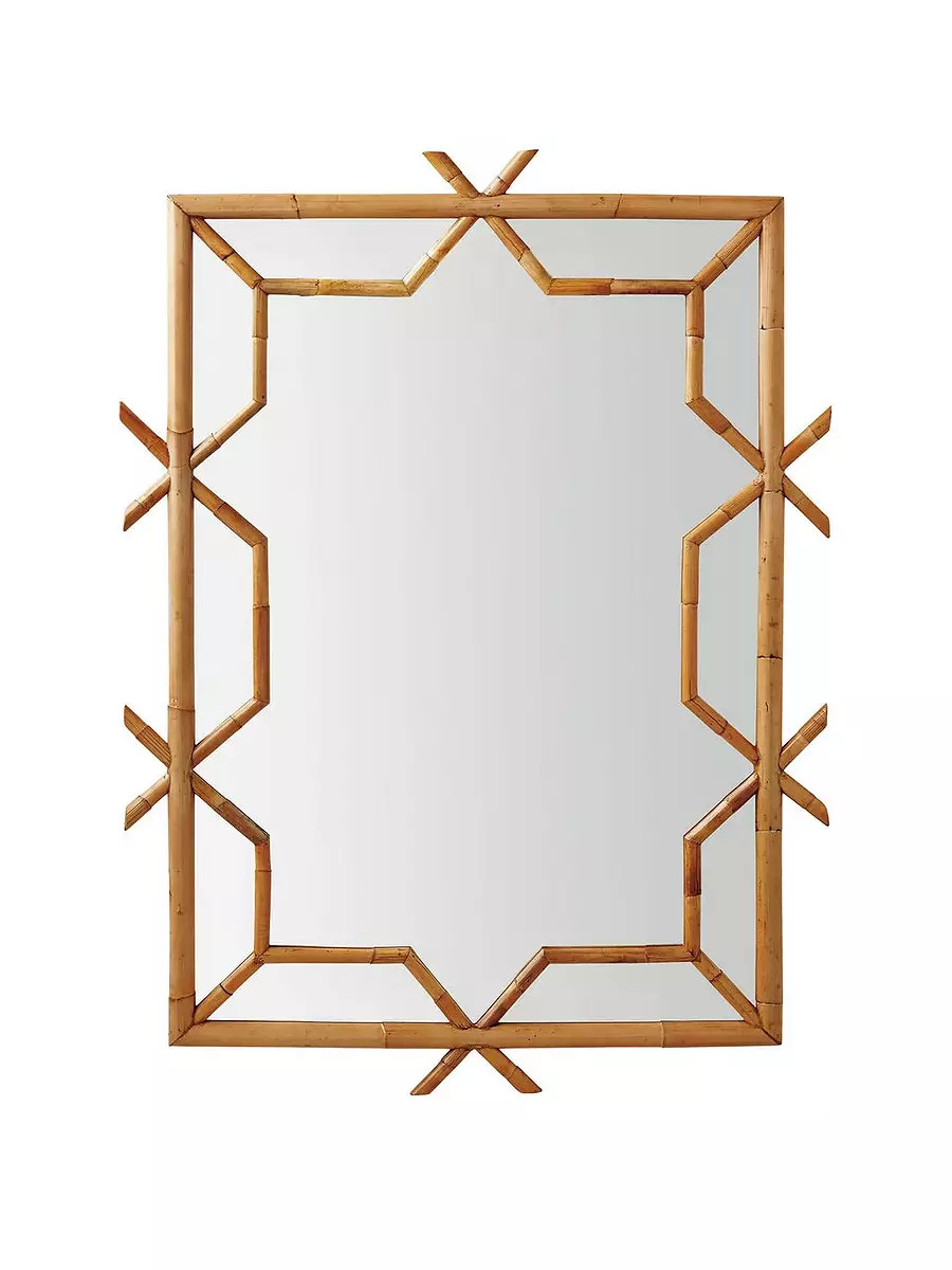 Lanai Rattan Mirror | Serena and Lily