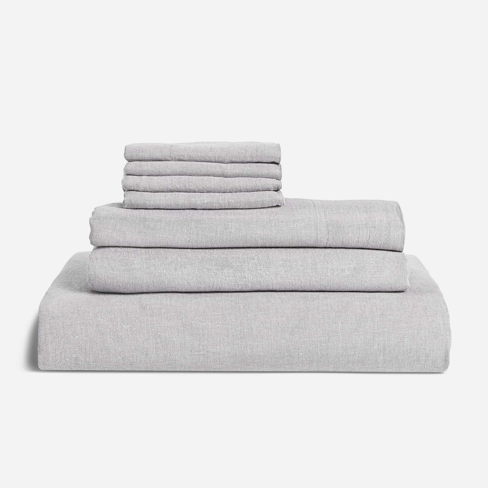 Washed European Linen Hardcore Sheet Bundle | Brooklinen