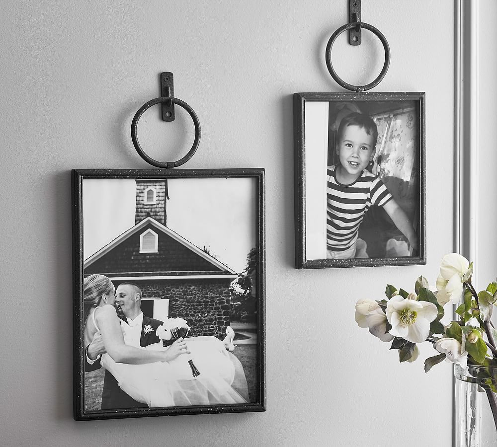 Weston Hanging Iron Frames - Bronze | Pottery Barn (US)