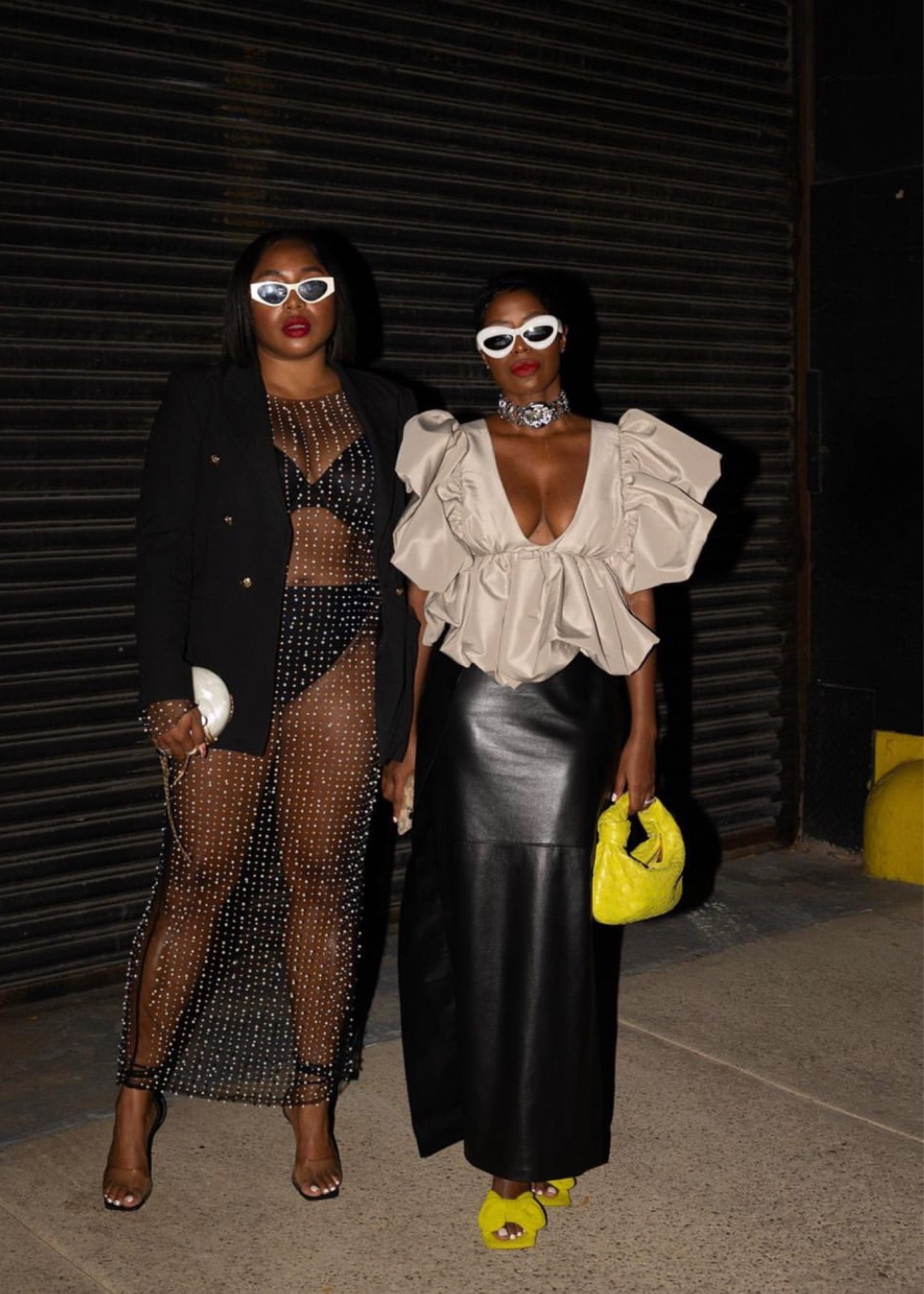 LOEWE inflated ブラック キャットアイ サングラス