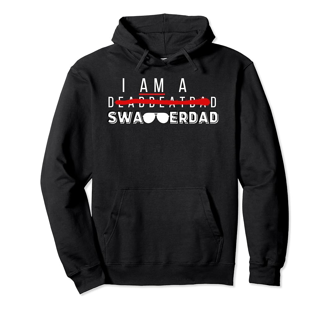 SwaggerDad/DeadbeatDad Pullover Hoodie | Amazon (US)