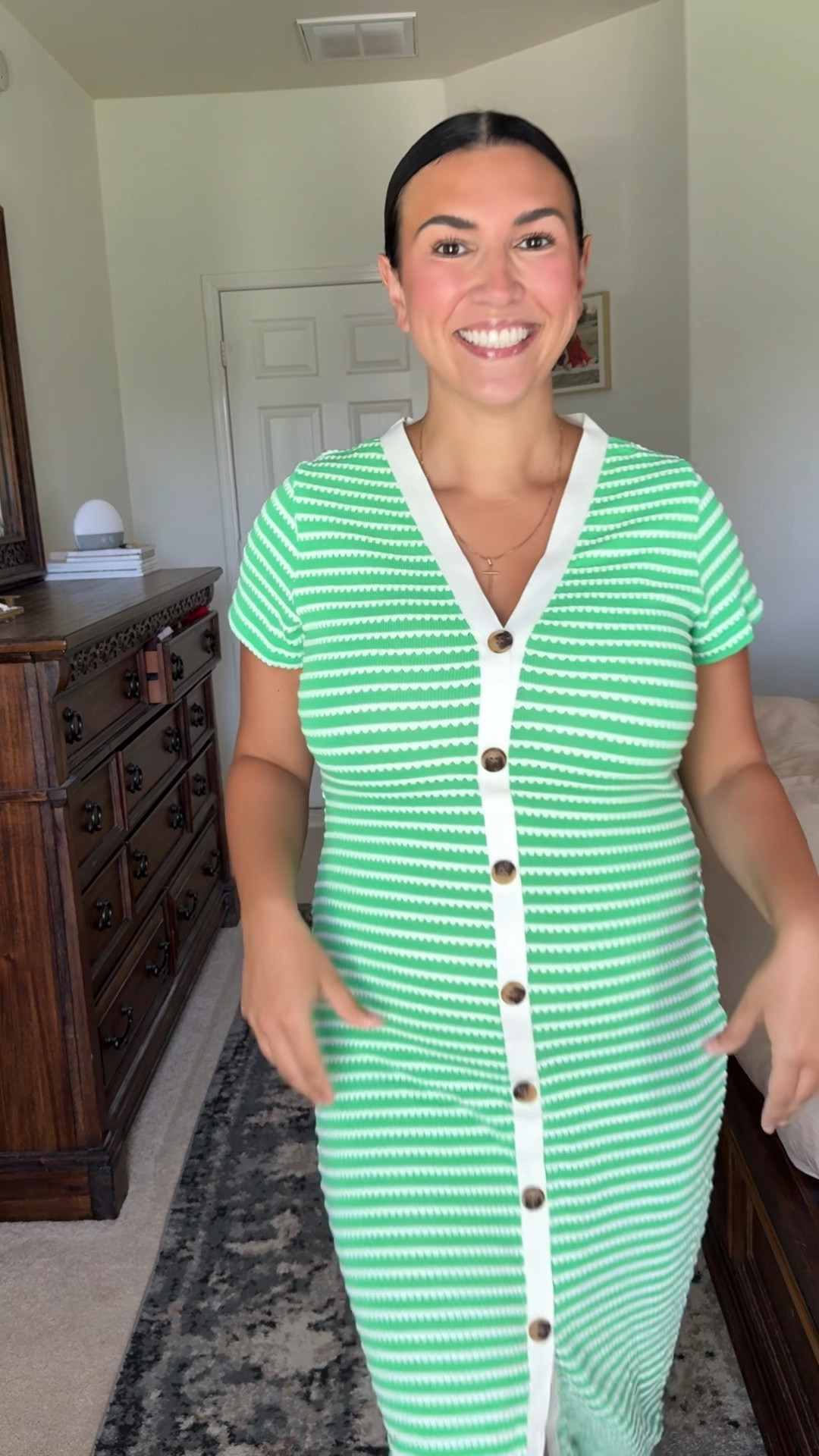 Amazon dress - large 

#LTKWorkwear #LTKMidsize #LTKFindsUnder50