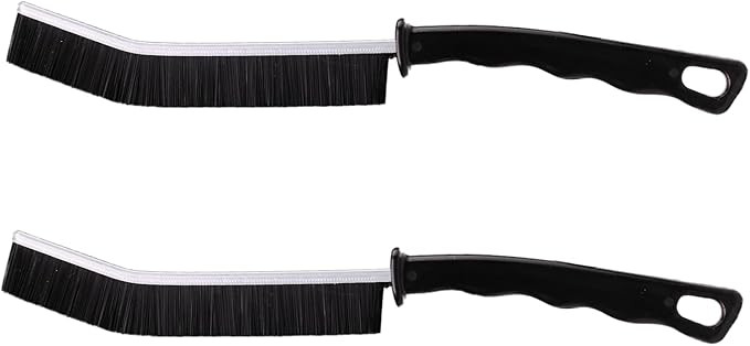 2 Pcs Crevice Cleaning Brush Hard Bristle Gap Brush Multifunctional for Bathroom Household Kitche... | Amazon (US)