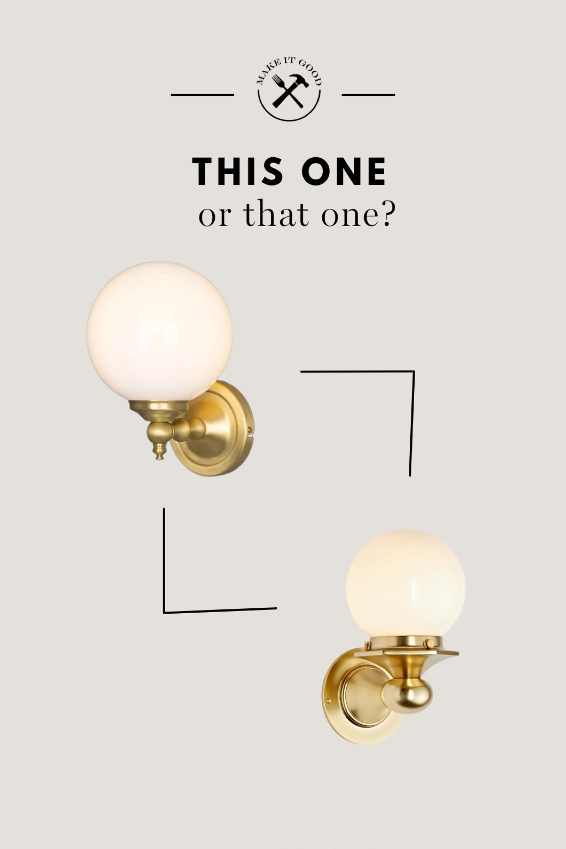 These two California farmhouse lights are both stunning. The price is significantly different. Whip them both! 

#LTKhome