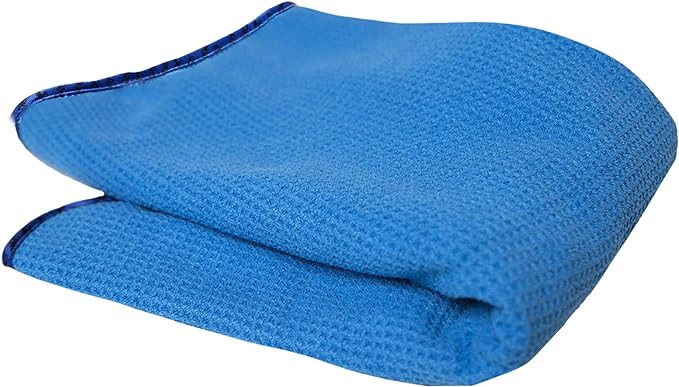 Chemical Guys Waffle Weave for Home & Auto Glass, Windows, Mirrors & More, Blue (24 x 16 inches) | Amazon (US)