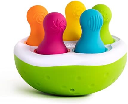 Fat Brain Toys F248 Fat Brain SpinnyPins, Kids Preschool, Spinning and Sorting Building Sets, Early  | Amazon (US)