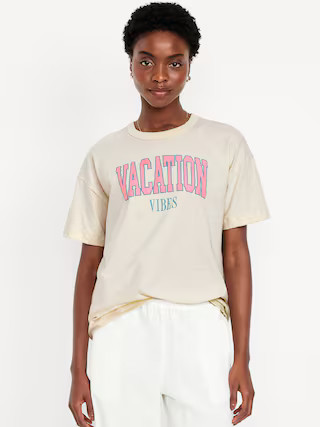 EveryWear Graphic Tunic T-Shirt | Old Navy (US)