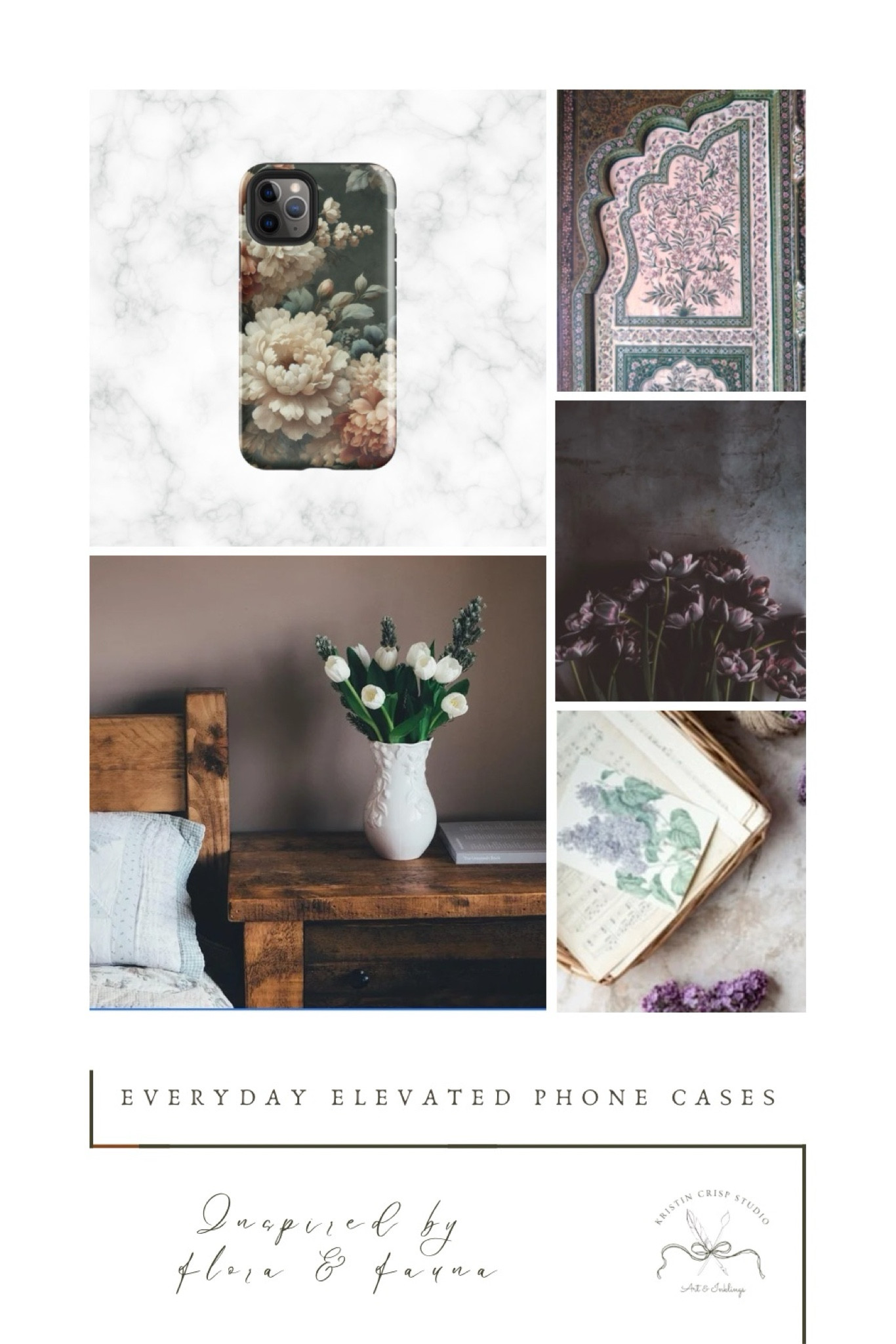 
✨ Elevate your everyday with phone cases inspired by the timeless beauty of flora and fauna. 🌿 Soft petals, vintage botanical prints, and nature’s delicate details come together in a design that whispers nostalgia and romance. Perfect for lovers of cottagecore, vintage aesthetics, and nature-inspired beauty. 🌸

💡 Style your case with a feminine vintage dress or a moody academia style 


#LTKOver40 #LTKStyleTip #LTKFindsUnder50