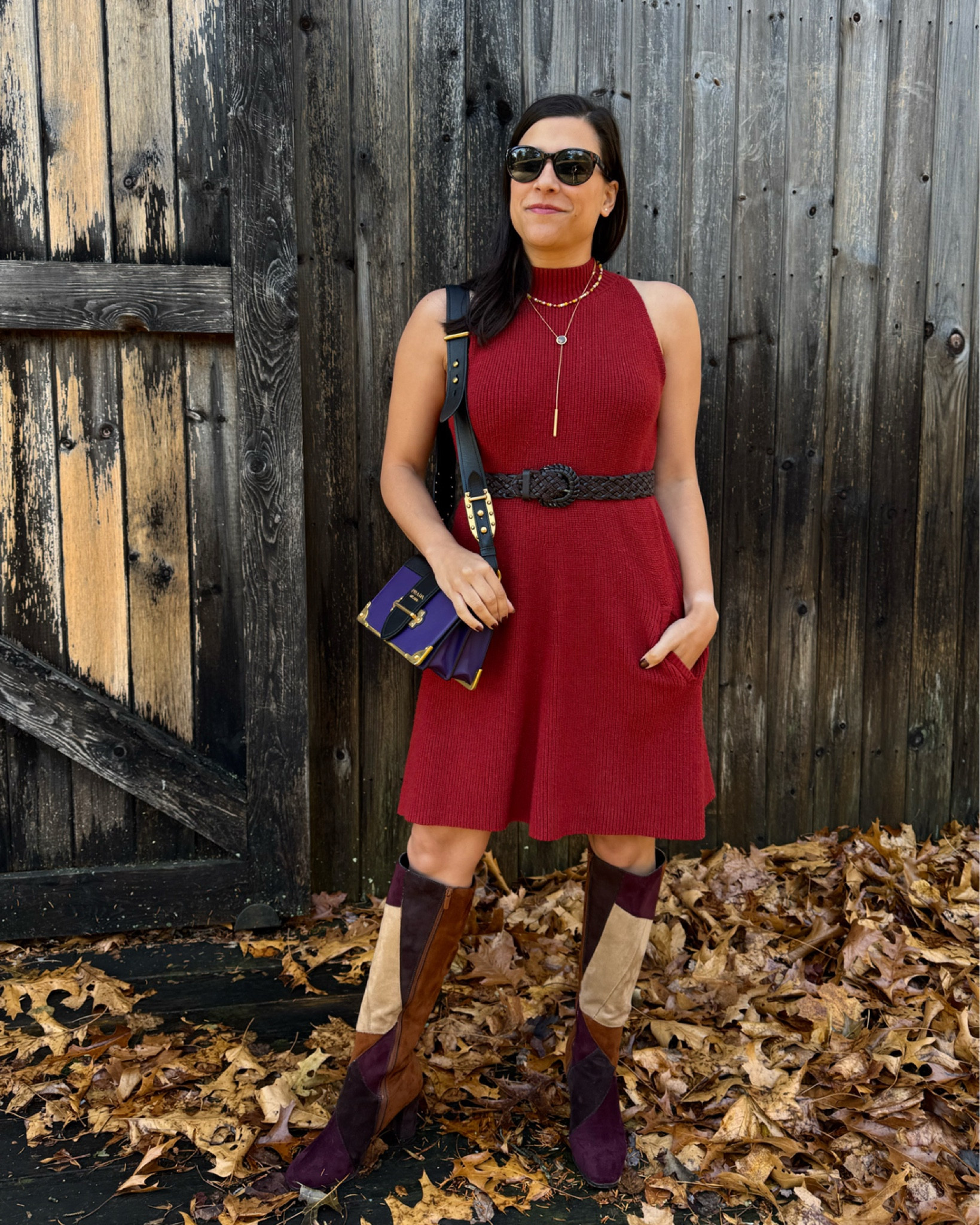 One of my Thanksgiving outfits is on the blog today! The dress looks a little more red in the photos but it’s actually rust, a perfect color for Autumn!

#anthropologie #sweaterdress #prada 

#LTKSeasonal #LTKStyleTip #LTKHoliday