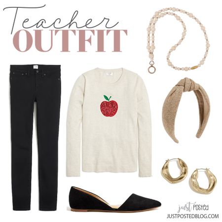 Cutest apple bank to school look for a teacher! 

#LTKworkwear #LTKFind #LTKBacktoSchool