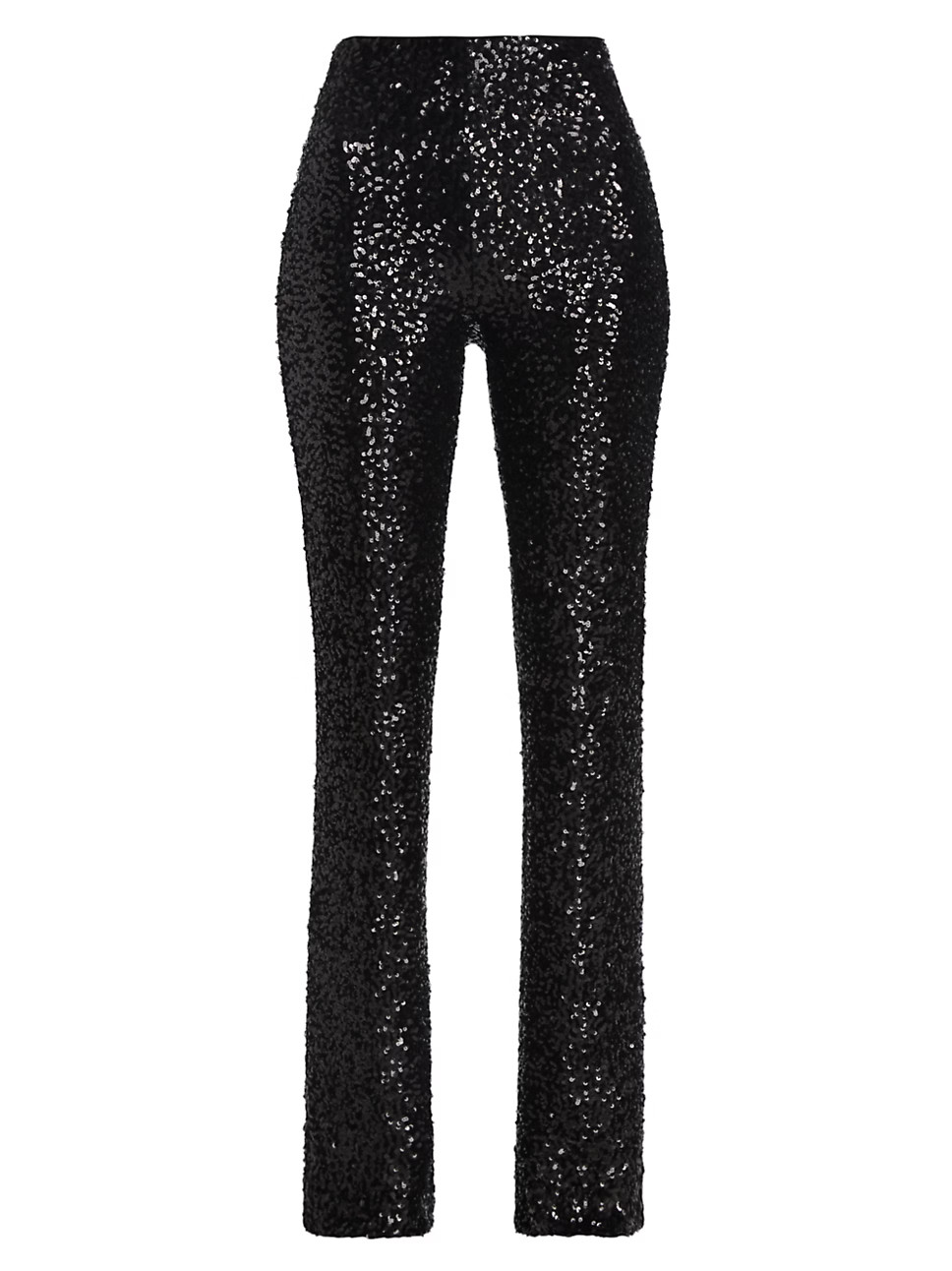 Lara Mid-Rise Sequin Flare Pants | Saks Fifth Avenue