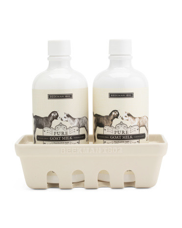 3pc Fragrance Free Ceramic Caddy Set | TJ Maxx