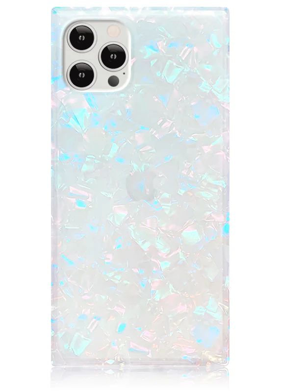 Opal Shell SQUARE iPhone Case | FLAUNT
