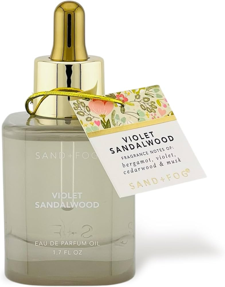 Sand + Fog Violet Sandalwood Eau de Parfum Oil 1.7oz | Amazon (US)