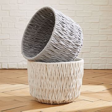 Rope Weave Large Storage Basket | West Elm (US)