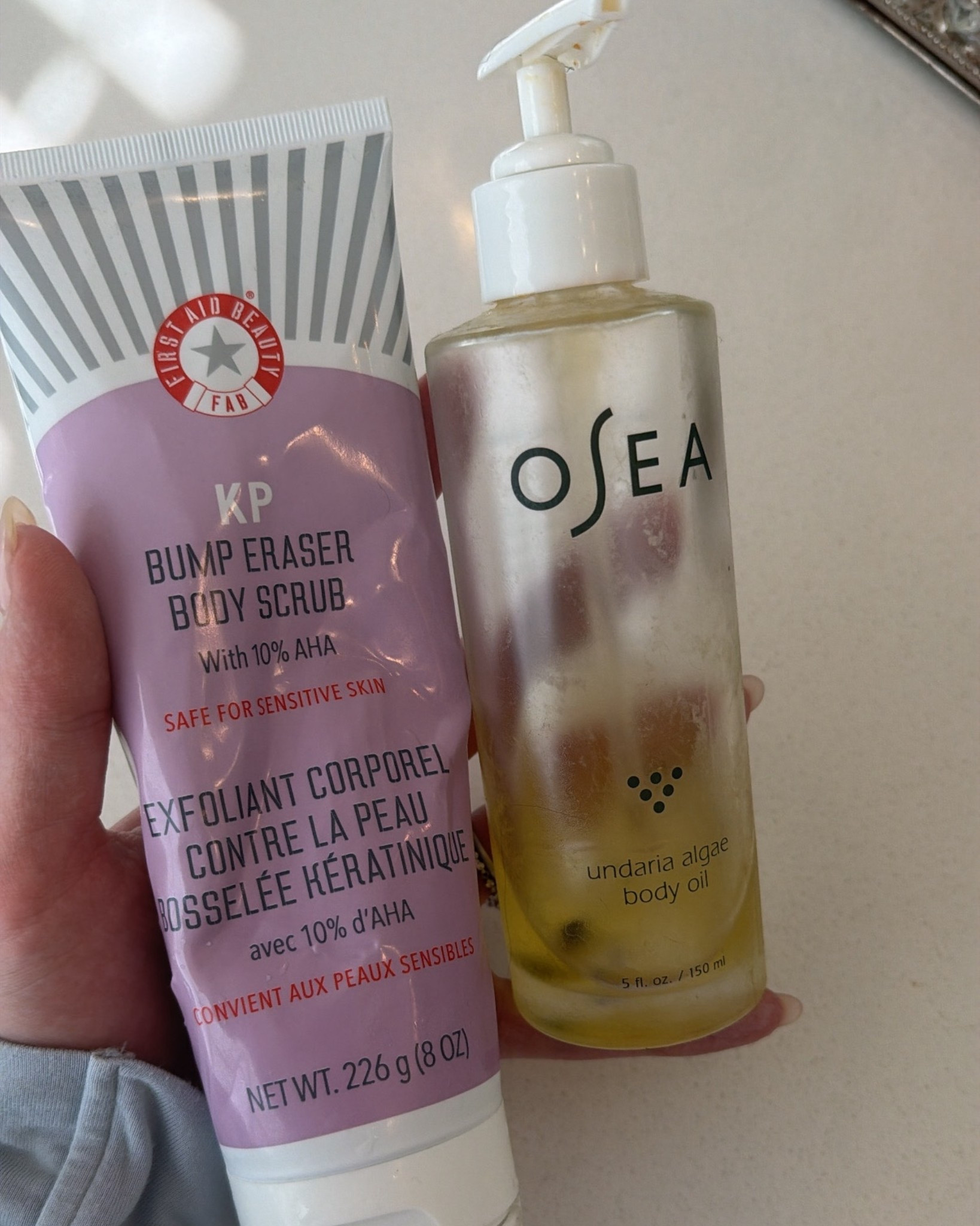 Body care / skincare for dry skin 

First aid beauty body scrub 

Osea body oil 



#LTKFindsUnder50 #LTKBeauty #LTKgrwm
