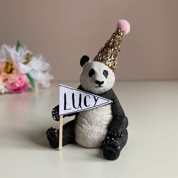 Panda Animal Cake Topper Party Animals Birthday Cake Cake | Etsy | Etsy (UK)