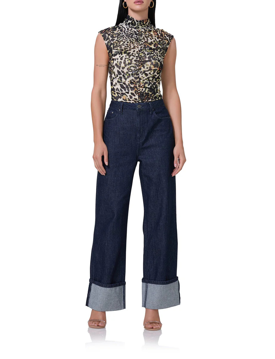 Jolie Top - Fall Animal | ShopAFRM