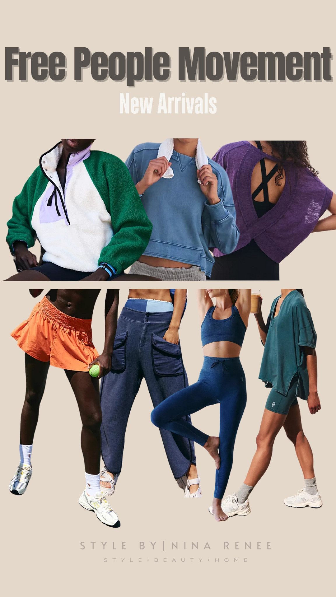 Free People Movement New Arrivals

Activewear, Athleisure, loungewear, casual wear, pullover, running shorts, lounge pants, leggings, two piece set 

#LTKFitness #LTKActive #LTKStyleTip