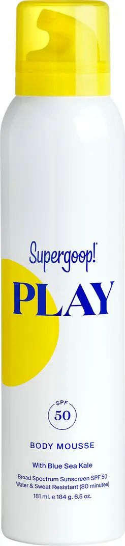 Supergoop! Play Body Mousse Broad Spectrum SPF 50 Sunscreen | Nordstrom