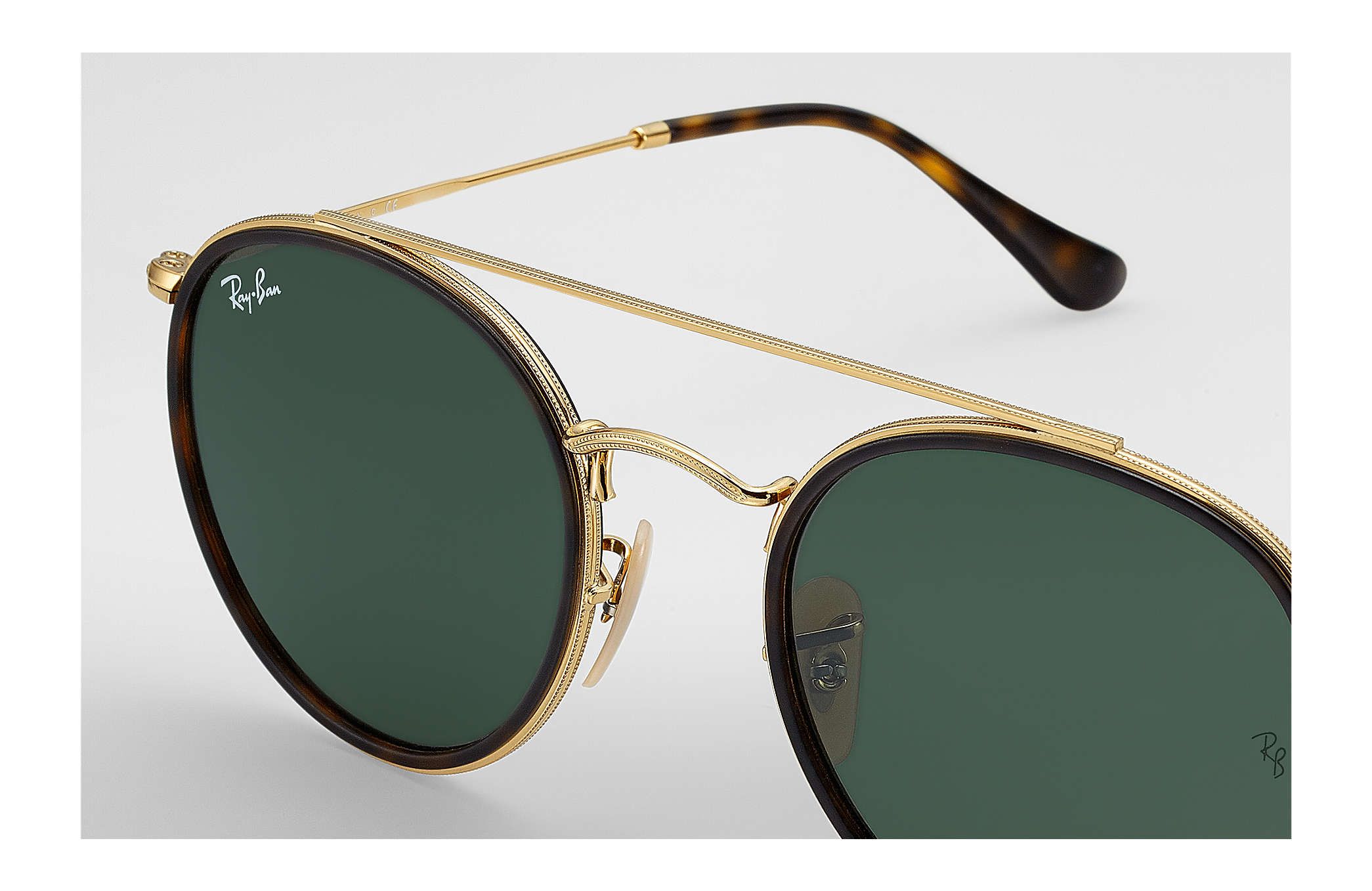 Check out the Round Double Bridge at ray-ban.com | Ray-Ban (US)