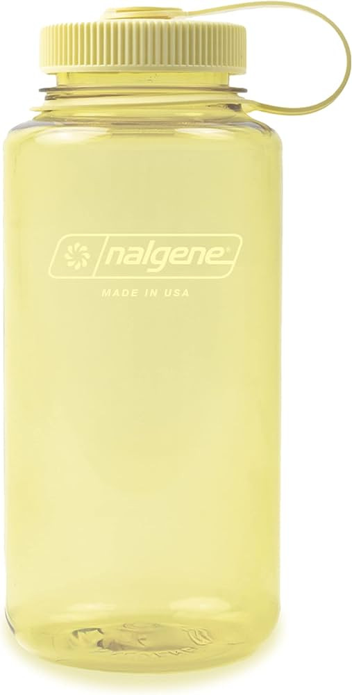 Nalgene Monochrome BPA-Free Recycled Water Bottle for Backpacking, Hiking, Gym - 32 oz Shatterpro... | Amazon (US)