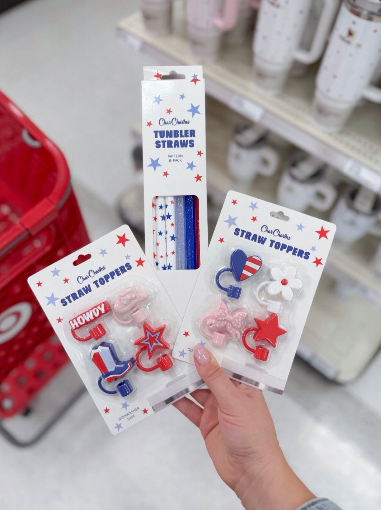 Straws and toppers but make it festive for 4th of July! ❤️🤍💙


#Target #TargetFinds #4thofJuly #CharCharms #RedWhiteandBlue

#LTKdayinmylife #LTKSeasonal