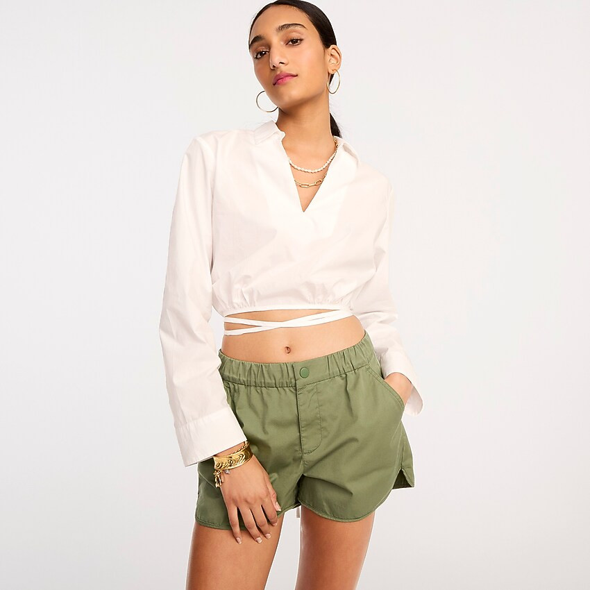 Pull-on short in lightweight chino | J. Crew US