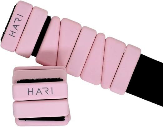 HARI LIVING Ankle/Wrist Weights - 1 LB Wearable Weights, Fully Adjustable, Workout Gear | Amazon (US)