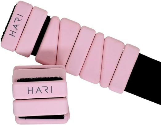 HARI LIVING Ankle/Wrist Weights - 1 LB Wearable Weights, Fully Adjustable, Workout Gear | Amazon (US)