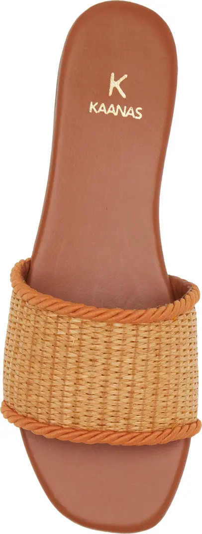 Kaanas Azurita Basketweave Slide Sandal (Women) | Nordstrom | Nordstrom