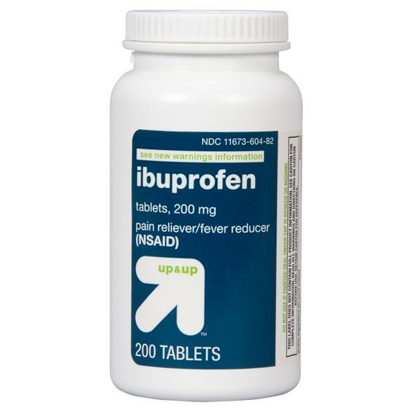 Ibuprofen (NSAID) Pain Reliever & Fever Reducer Tablets - up & up™ | Target