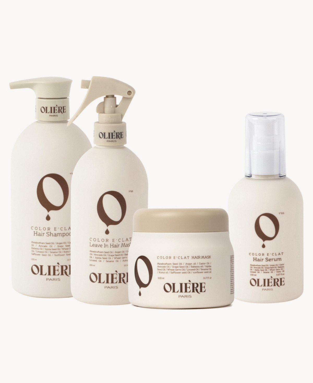 Oliere Paris Color Eclat Repairing Hydrating Color-Protecting Hair Care Set $288 Value | Macy's
