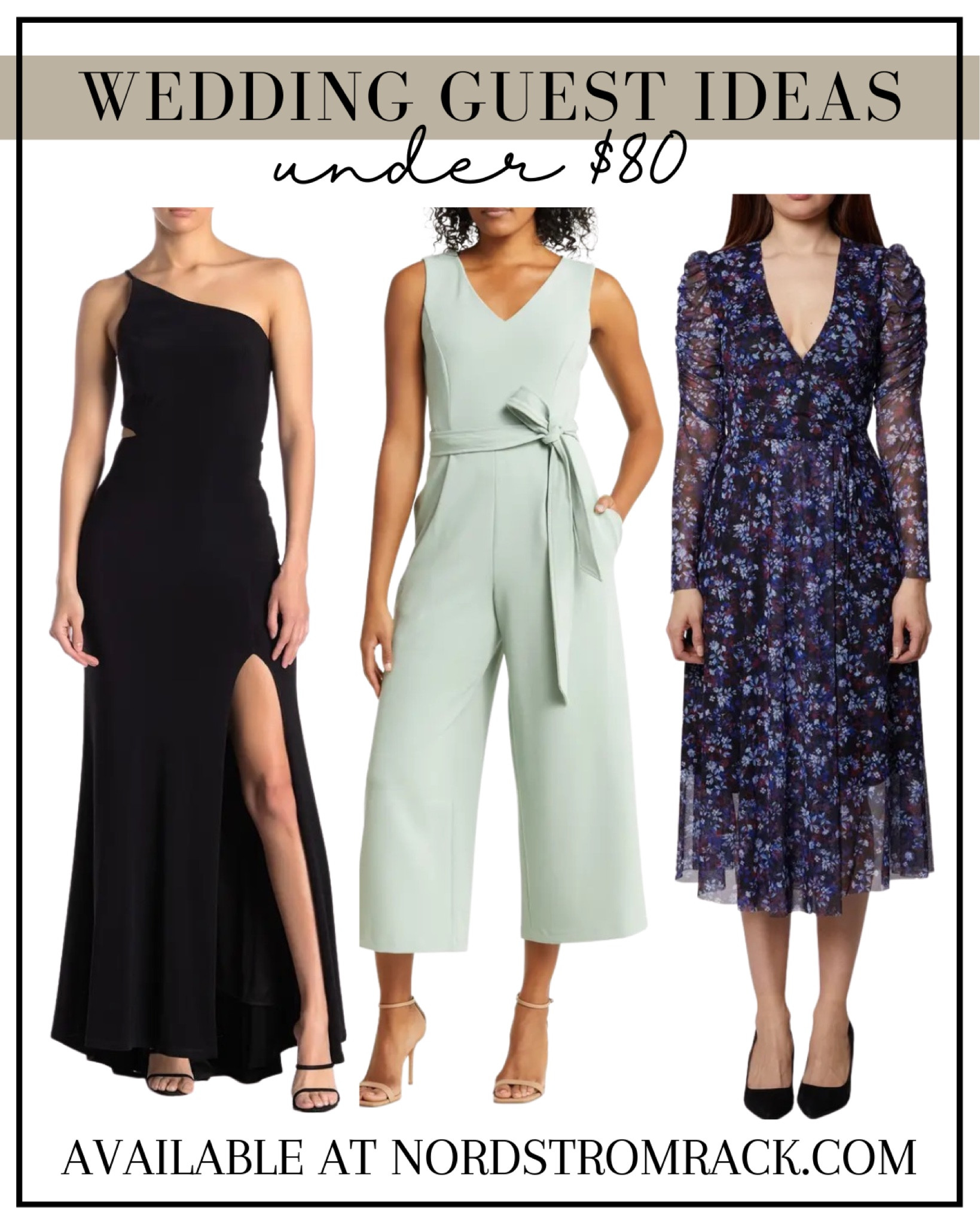 Wedding guest outfit ideas — very simple and subtle sexy. Extremely comfortable and flattering on any body type. Nordstrom’s Rack is my favorite place to shop especially for special occasions. #weddingseason 

#LTKFind #LTKwedding #LTKstyletip