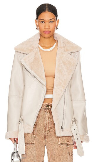Long Moto Jacket | Revolve Clothing (Global)