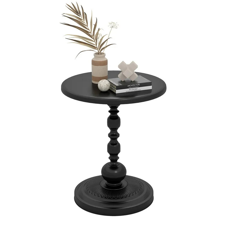 Pinmoco Round Side Table, Metal End Table, Anti-Rust and Waterproof Small Coffee Table for Living... | Walmart (US)